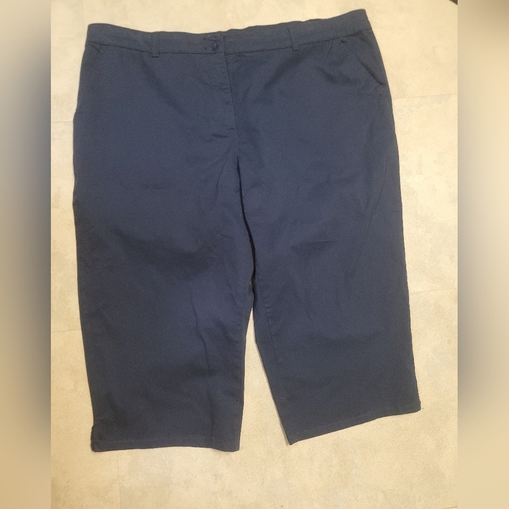 Navy Blue Casual Shorts